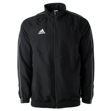 Adidas Bike Jacket - Adidas Core18 Presentation Jacket - Black/White - Mens - S