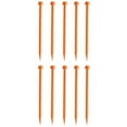 thumbnail image 1 of Clavos de tierra de plástico Toystoory 10 piezas 26cm Naranja, 1 of 6