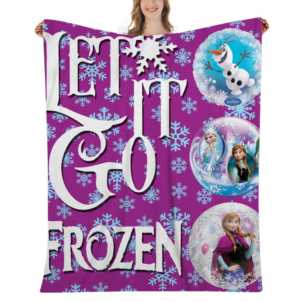 Frozen Anna Cotton Blanket ( 32x48 inch) Lightweight Thermal Blanket