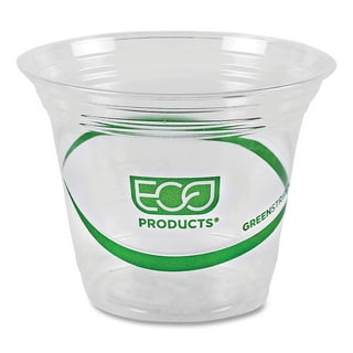 GREENER SETTINGS 12 oz. Clear Compostable Disposable Cups, Cold Drink  [50/Pack, 16/Packs/Carton] 800CPS12 - The Home Depot