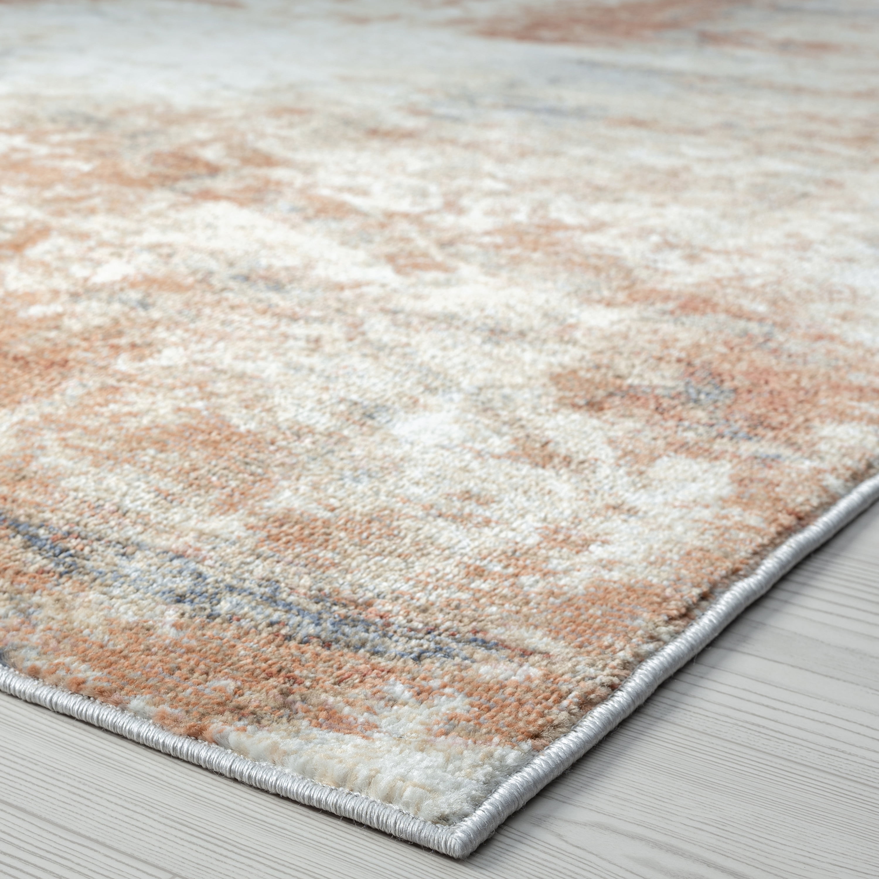 Allure Contemporary 5' x 7' Multi-Color Polypropylene Indoor Area Rug