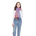 thumbnail image 3 of Women’s Scarf Lightweight Silk Feel Shawl Wrap Winter Fashion Stole Elegant Soft Acrylic Neck Scarf for Women Teens Ladies, 3 of 5