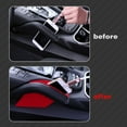 thumbnail image 5 of Xotic Tech 2PCS Interior Seat Seam Gap Filler Middle Armrest Velvet Storage Organizer Box Phone Coins Holder Compatible with Porsche Cayenne 2011-2018, Red, 5 of 9