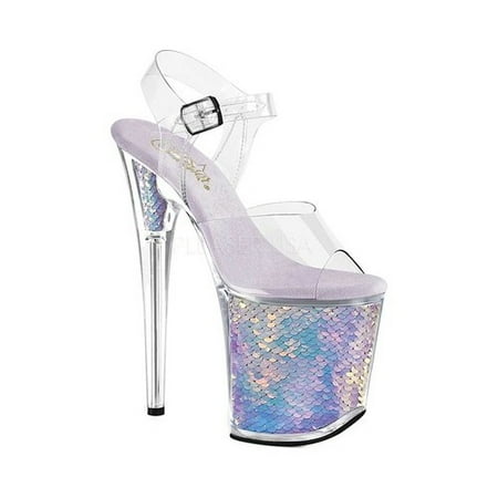

Women s Pleaser Flamingo 808MC Ankle Strap Sandal