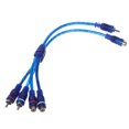thumbnail image 4 of Car MP3 Audio RCA Y Splitter Cable Adapter Cord Converter for Car AUX Amplifier, 4 of 4
