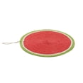 thumbnail image 2 of Cat Scratch Pad Patrón De Sandía Sisal Resistente A Los Arañazos Multiusos Inofensivo Antideslizante Cat Scratch Mat Con Cuerda Colgante Para Puerta De Pared Pet Home Methold PT001130-00, 2 of 7