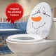 thumbnail image 3 of Juego de funda y alfombra para asiento de inodoro de 3 piezas con diseño de muñeco de nieve de Papá Noel, adornos navideños rojos para el baño JAMW Sencillez, 3 of 5