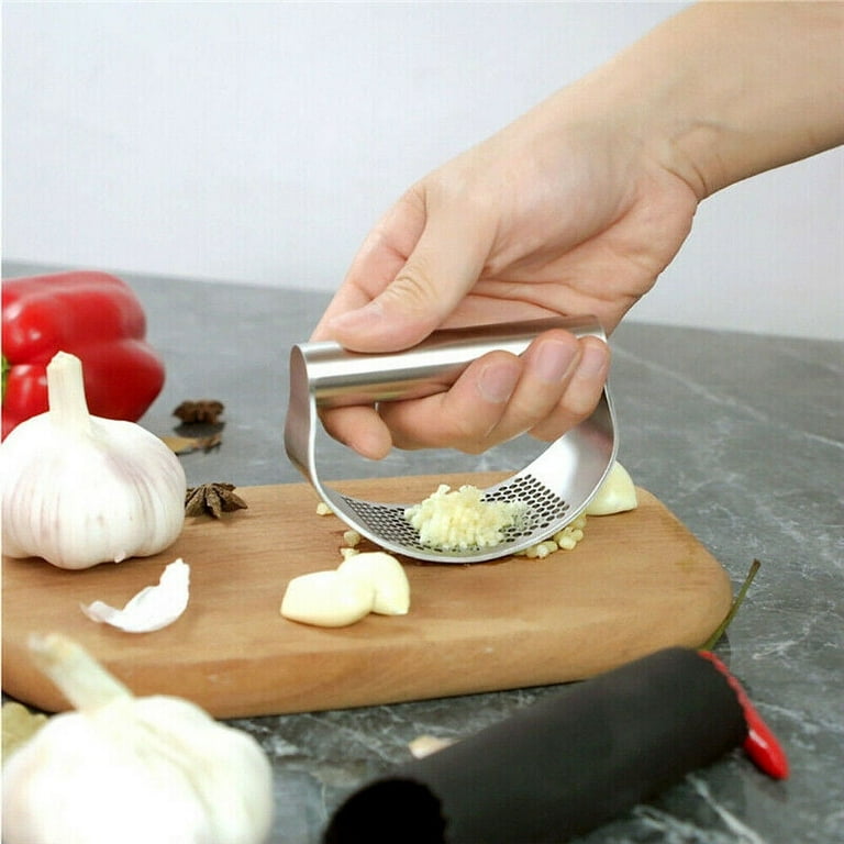 Mini Rolling Garlic Grinder Plastic Garlic Chopper Ginger Crusher