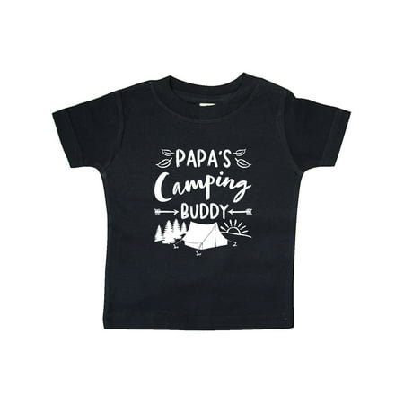 

Inktastic Papas Camping Buddy Gift Baby Boy or Baby Girl T-Shirt