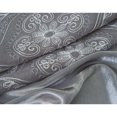 thumbnail image 2 of Oliva Gray Arcadia Embroidered Panel - 54x90" Silver, 2 of 5
