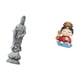 thumbnail image 5 of Estatua de Guan Yin, escultura de madre, figurita artesanal china, adorno de piedra de resina con detalles delicados, adecuada para decoración del, 5 of 8