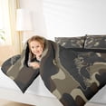 thumbnail image 4 of jejeloiu Farmhouse Camouflage Hunting Twin Comforter Sets,Vintage Camo Bedding Set For Boys Teens Reversible 2-Piece, 4 of 8