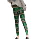 thumbnail image 2 of Gibobby leggings gluteos deportivo Pantalones casuales para mujer Elástico Cintura alta Forro polar Impreso Capris Termal Longitud total Leggings de entrenamiento de invierno（Verde， L), 2 of 5