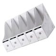 thumbnail image 3 of Supvox 5Pcs White Document Rack File Holder with Modern Design for Desktop Storage, 3 of 7