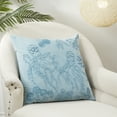 thumbnail image 3 of Saro Lifestyle Deep Sea Dreams Stonewashed Octopus Throw Pillow Cover, 3 of 3