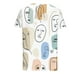 thumbnail image 4 of Top de Verano Mujeres Cuello en V Casual Top de Manga Corta, Ligera Primavera Y Blusa de Verano para las Mujeres, 4 of 5