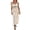 White, variant on Womens Summer Beach Dresses Sleeveless Striped Spaghetti Strap Midi Dress Casual Vacation Outfits for Women Cruise Clothes Flowy Vestidos Casuales Para Mujer