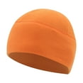 thumbnail image 3 of Gorro de lana Zulema Naranja, 3 of 8