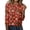 Red #32, variant on WULMLEO Christmas Shirts for Women Cute 3/4 Length Sleeve Tops Dressy Casual Crewneck Sweatshirts Ugly Xmas Sweater Blouses Army Green 4XL