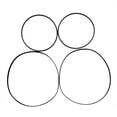 thumbnail image 2 of Juego de 4 Cinturones para Reproductor de Casete de Doble Cinta, 2 of 2