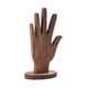 thumbnail image 2 of Soporte para anillos, soporte para guardar joyas, maniquí de madera, organización y decoración. Marrón, 2 of 9