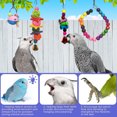 thumbnail image 4 of Juguetes para periquitos y pájaros, columpio colgante de pie, juguete para masticar, hamaca, escalera para escalar, jaula para pájaros, juguetes coloridos adecuados para periquitos, 4 of 7
