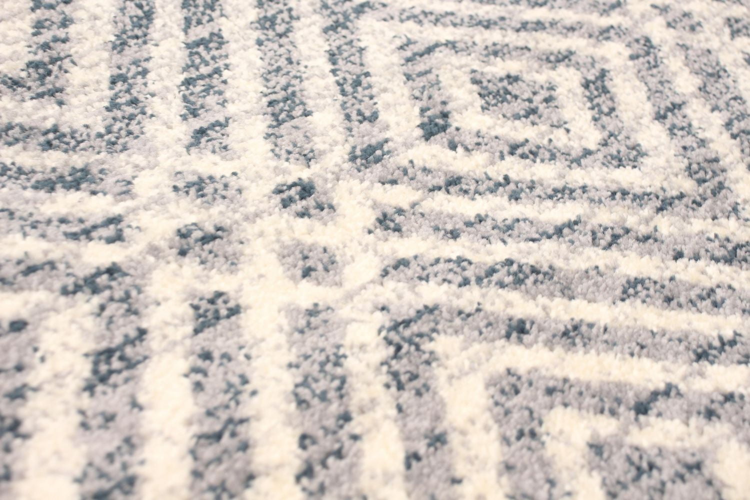 ECARPET Area Rug for Living Room, Geometric Indoor Carpet Ember Collection