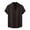 Coffee, variant on Pisexur Mens Dress Shirts Casual Regular Fit Polo Shirts Short Sleeve Men Button Down Shirt
