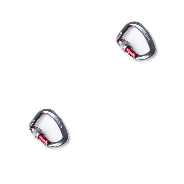 Yuarrent Mosquetón seguro Equipo de escalada resistente Accesorios de bloqueo Simple Rock Climb Herramienta deportiva al aire libre Hebilla Type4 NO4 Yuarrent CBP205835