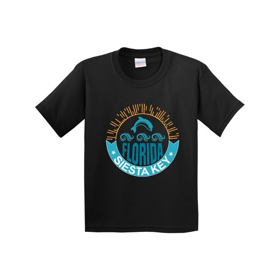 Inktastic Siesta Key Florida Beach Vacation Youth T-Shirt