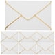 thumbnail image 1 of 50 sobres para tarjetas, sobres elegantes, sobres decorativos para bodas, accesorios para festivales, 1 of 6
