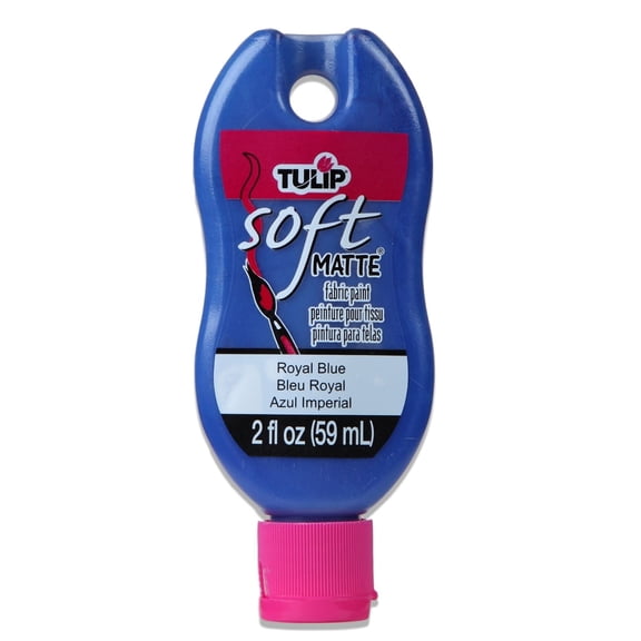 Tulip Soft Fabric Paint, Washable, 2 fl oz, Royal Blue