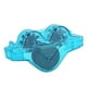 thumbnail image 1 of Limpiador de cadena de bicicleta con cepillo giratorio | Limpieza profunda de alta eficiencia | Carcasa transparente para monitorizar el progreso | Diseño portátil para usar en la bicicleta |, 1 of 1