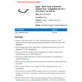 thumbnail image 2 of Upper - Water Pump To Reservoir Radiator Hose - Compatible with 2011 - 2014 Ford F-150 5.0L V8 2012 2013, 2 of 2