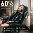 thumbnail image 7 of HLDIRECT Gaming Chair with Pocket Spring Cushion, Video Game Chair, Gaming Computer Chair for Adults with Headrest and Lumbar Support, Black & Green, 7 of 7