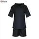 thumbnail image 4 of Anime japonés Tokyo Ghoul Cosplay Kaneki Ken Cosplay disfraz chaqueta con capucha pantalones cortos conjunto completo trajes hombres uniformes máscaras, 4 of 5
