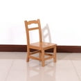 thumbnail image 4 of Kids Dining Table 2 Piece Chair Set Pine Wood Children Furniture Natural, 4 of 4
