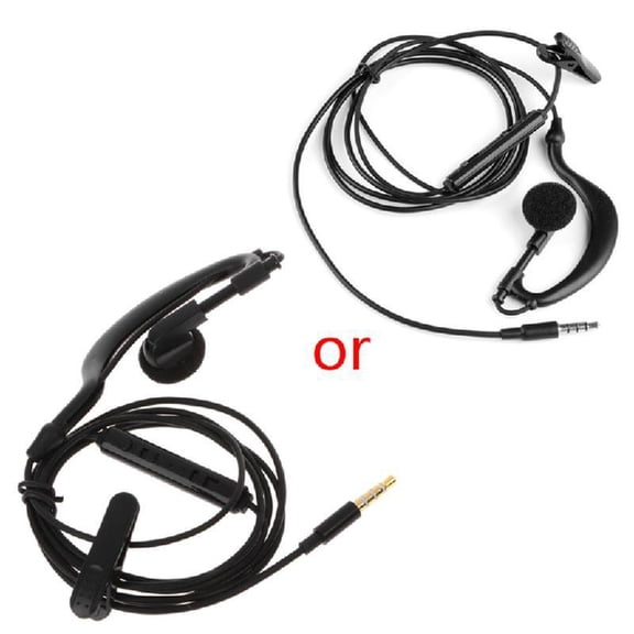 Stereo to Mono In-Ear Single Earbud Style Headset 3.5mm Headphone Jack Single
