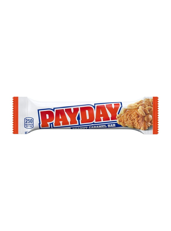 Payday Peanut Caramel Candy, Bar 1.85 oz
