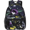 thumbnail image 1 of Murder Drones Backpack Lightweight Large Capacity Laptop Backpack Cartoon Backpacks For Unisex, 1 of 6