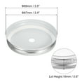 thumbnail image 2 of 6Pcs Mason Jar Canning Cap, 87mm Regular Mouth Tin Plate Caps Inserts, Silver, 2 of 5