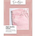 thumbnail image 6 of Jessica Simpson Stretch Denim Shorts for Girls, Washed Vintage Style Jean Shorts, 6 of 6