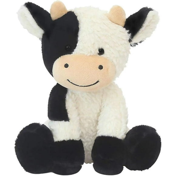 ShenFei Cow Stuffed Animal Toys, 9 Cow Plush Toy Cuddly Cow Plush Stuffed Animal Toy For For Boys Girls Kids Toddlers