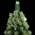 thumbnail image 5 of vidaXL Artificial Hinged Christmas Tree 300 LEDs & Ball Set 70.9", 5 of 7