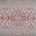 thumbnail image 3 of Mainstays India Medallion Textured Gray Coral Indoor Living Room Area Rug, 7' x 10', 3 of 7