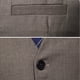 thumbnail image 5 of Chaqueta de Traje de Ocio de Bolsillo sin Cuello en V de Color Sólido sin Mangas, Trajes de Hombre de Ajuste Delgado para el Uso Formal Informal, 5 of 9