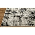 thumbnail image 5 of HomeRoots 515024 10 x 13 ft. Black White & Gray Stain Resistant Rectangle Area Rug, 5 of 8