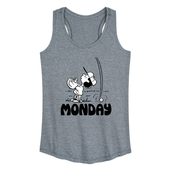 Peanuts - Lucy Monday - Women's Racerback Tank Top