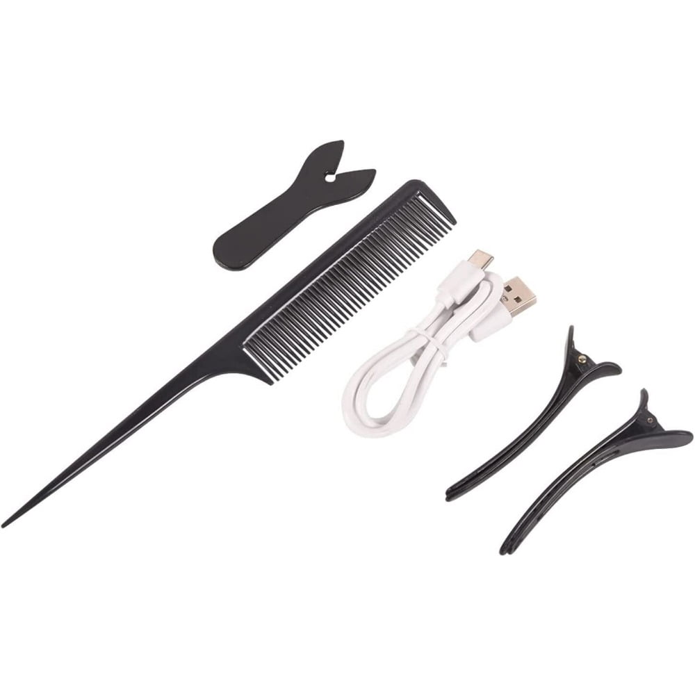 Cordless Auto Rotating Hair Curler Hair Waver Curling Iron Styling Tool Purple