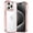 Rose Gold, variant on JETech Magnetic Case for iPhone 15 Pro Max 6.7-Inch Compatible with MagSafe Wireless Charging, Shockproof Phone Bumper Cover, Anti-Scratch Clear Back (Clear)